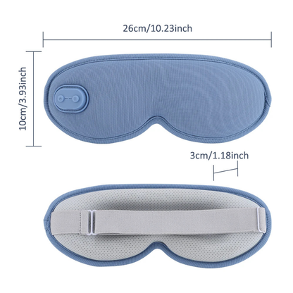Cordless Heated Eye Massager for Relaxation & Better Sleep